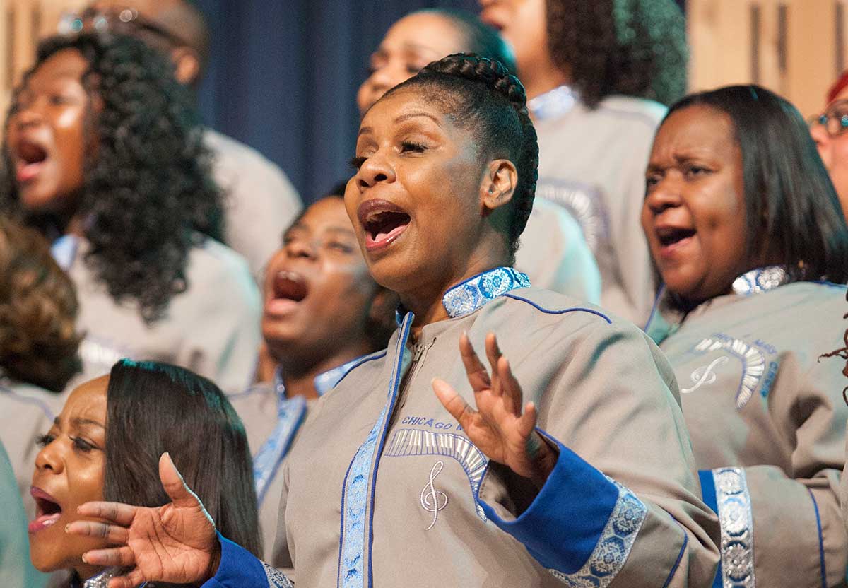 Gospel Sunday Chicago Mass Choir in concert Konserthuset Stockholm